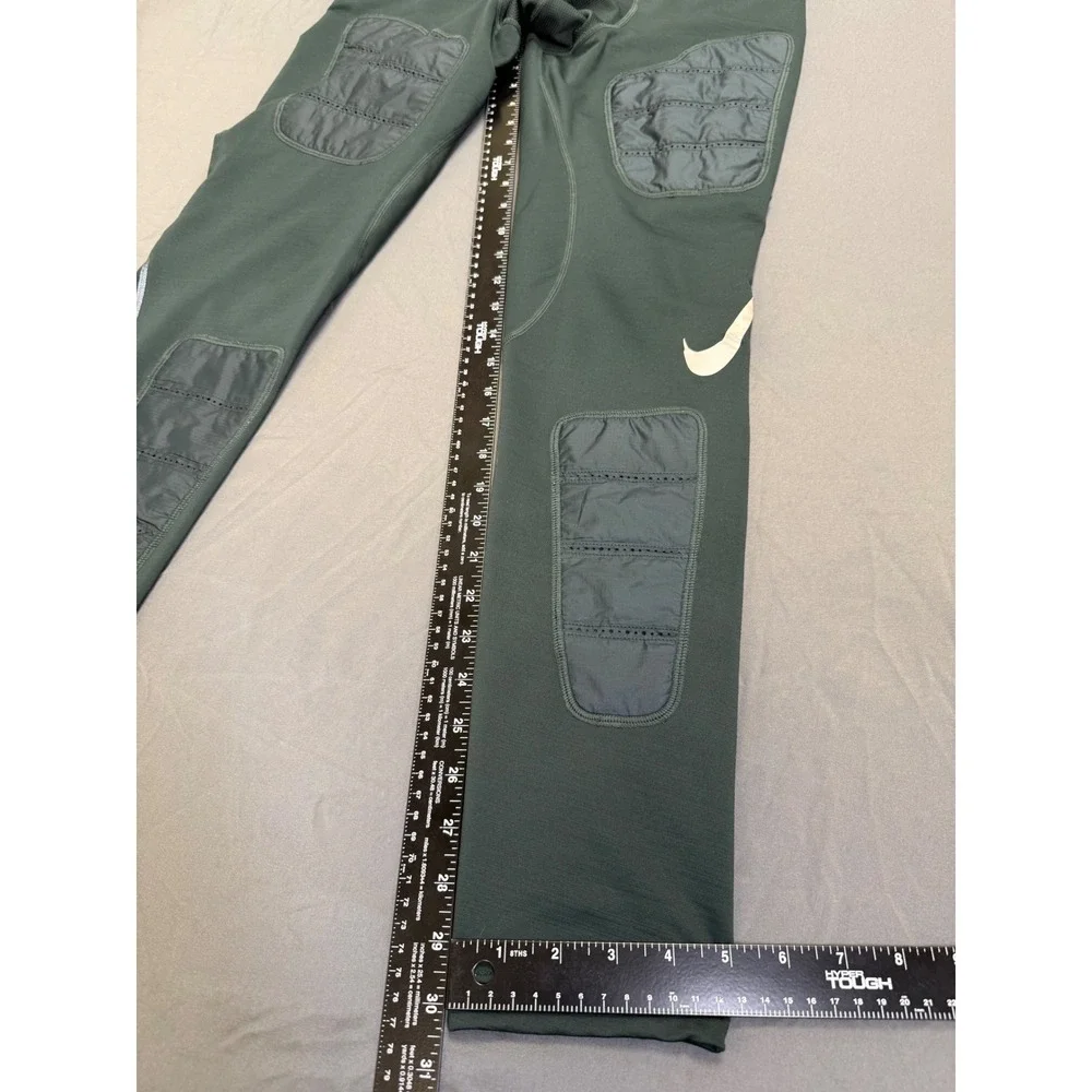 Nike Pro Hyperwarm Mens 2XL Compression Tights Insulated‎ Green 810383-364